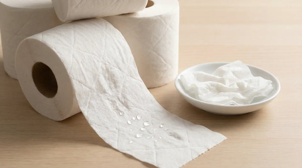 High-Absorbency Toilet Paper for a Cleaner Wipe