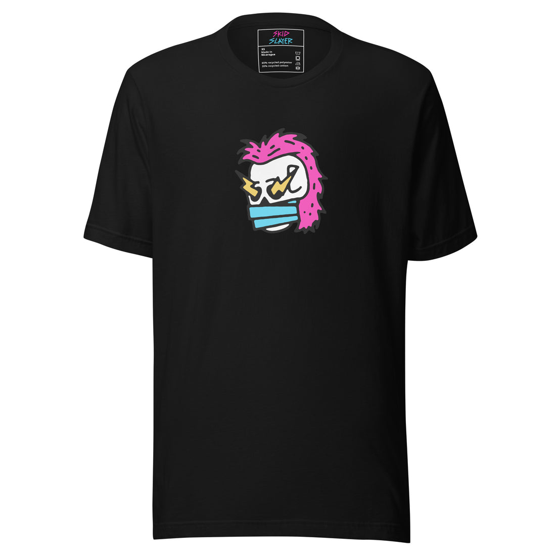 Unisex staple eco t-shirt from the Skid Slayer merch collection