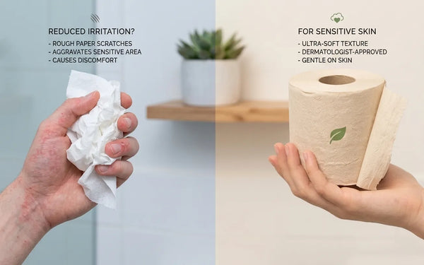 Benefits of Bleach-Free Toilet Paper for Sensitive Skin