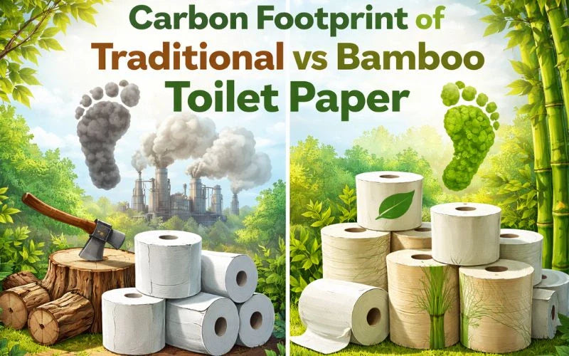 Carbon Footprint: Traditional vs Bamboo Toilet Paper
