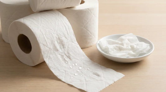 High-Absorbency Toilet Paper for a Cleaner Wipe