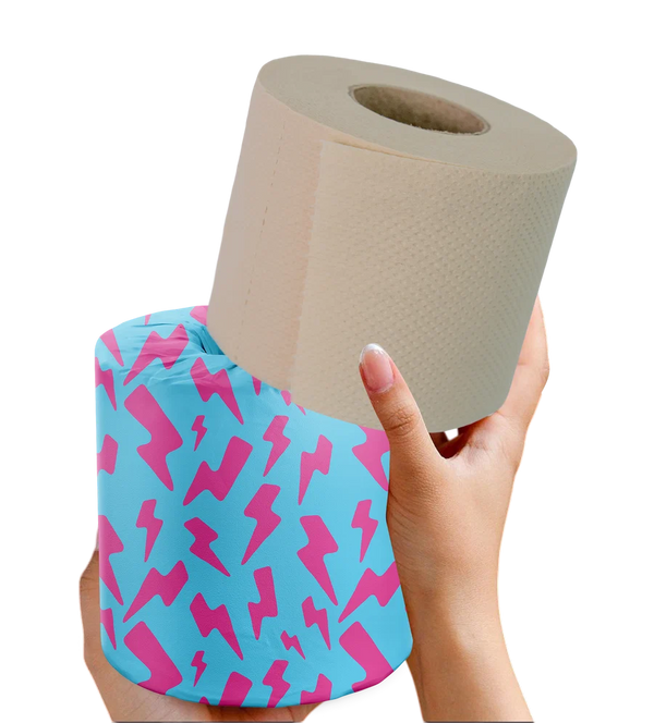 Bamboo toilet paper roll