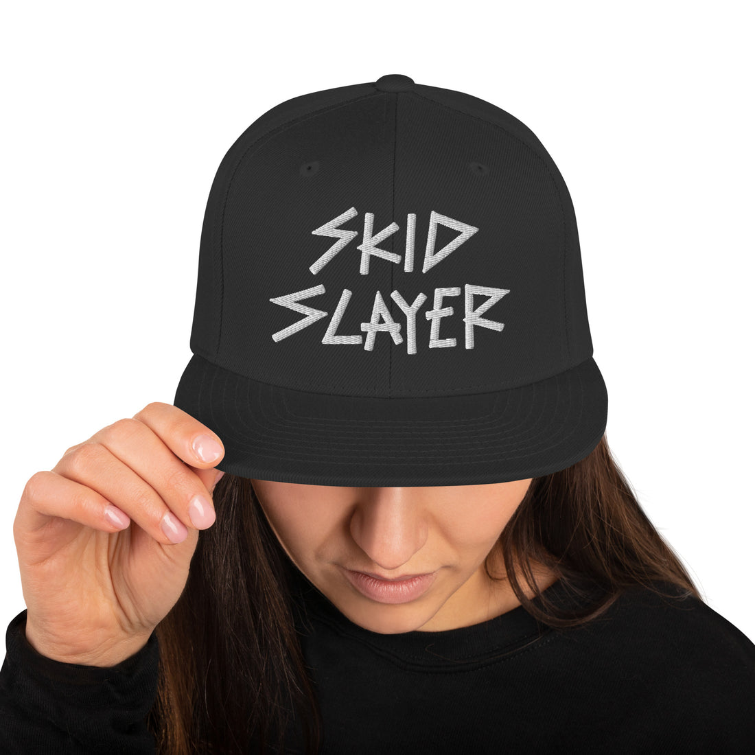 Snapback Hat from the Skid Slayer merch collection