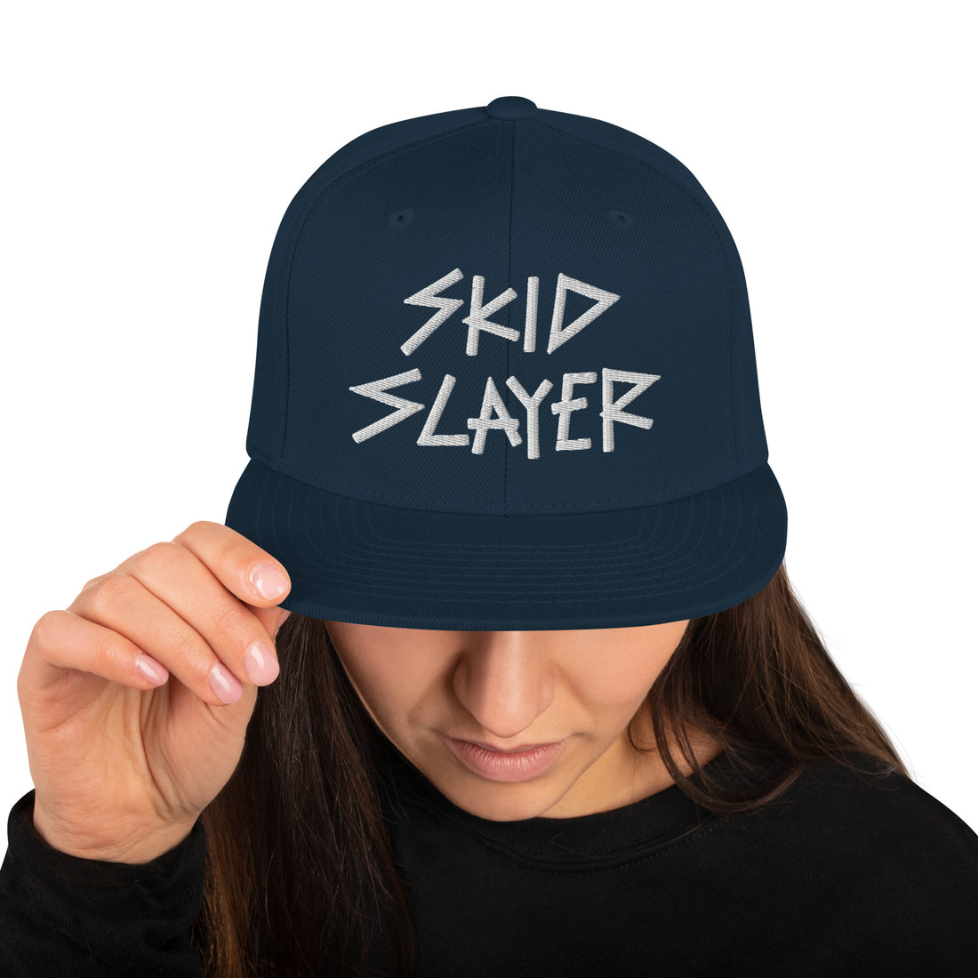 Snapback Hat from the Skid Slayer merch collection
