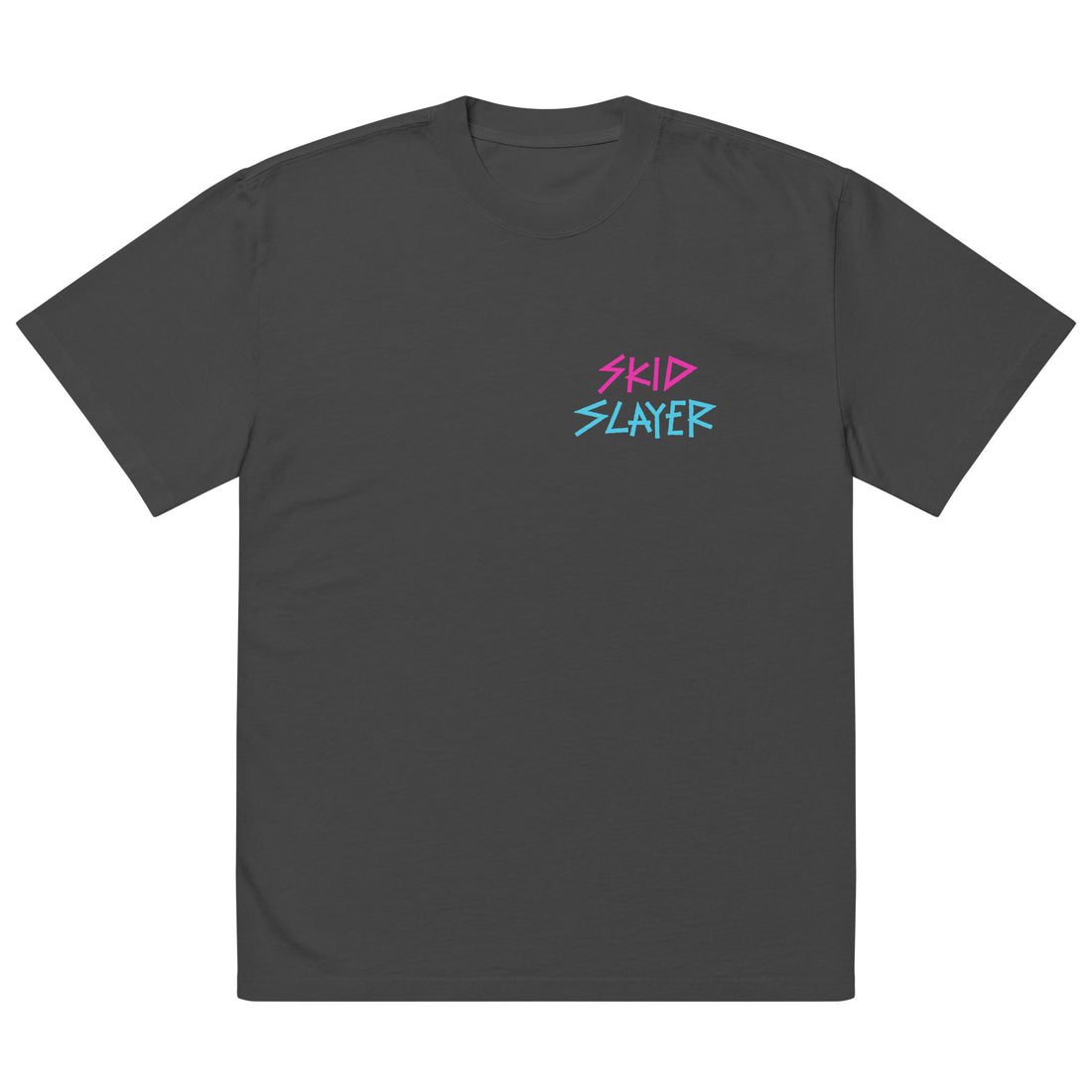 Oversized faded t-shirt from the Skid Slayer merch collection