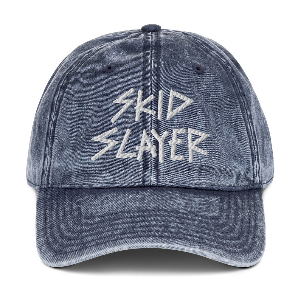 Vintage Cotton Twill Cap from the Skid Slayer merch collection